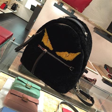 how to spot fake fendi monster backpack|fendiness small backpack.